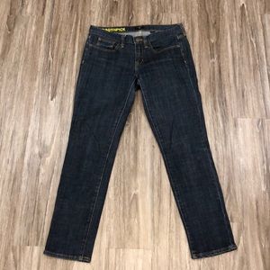 J Crew Toothpick Dark Wash Jeans